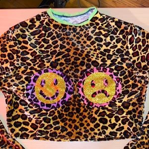 **TWO SEPARATE SHIRTS ** SMALL VELVET TOPS